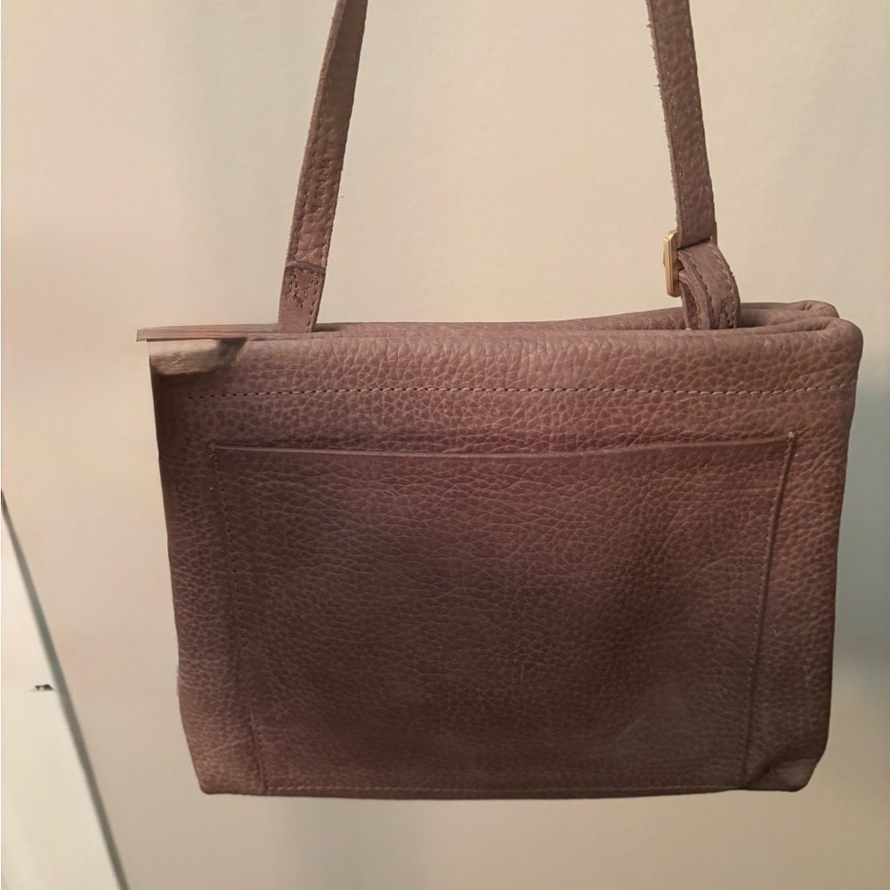 Hammitt Duke 3 Pocket Pebbled Leather w/ Gold Trivets - Picture 3 of 6